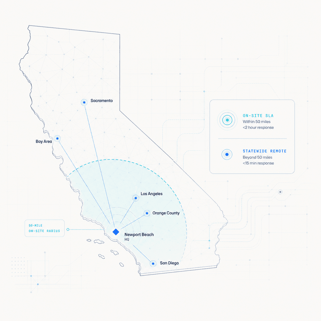 Service coverage